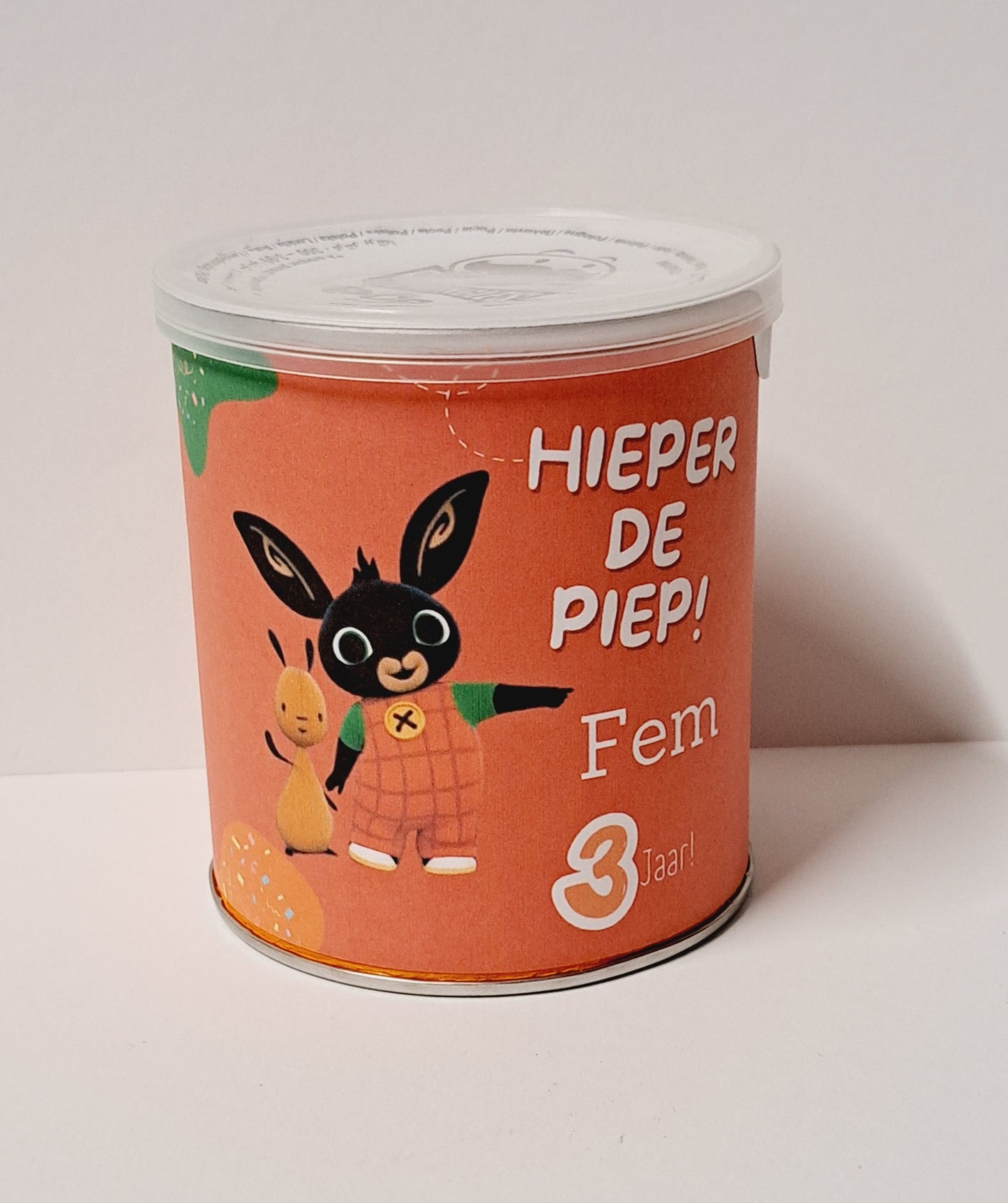 Traktatie- Pringles chips- Gepersonaliseerd