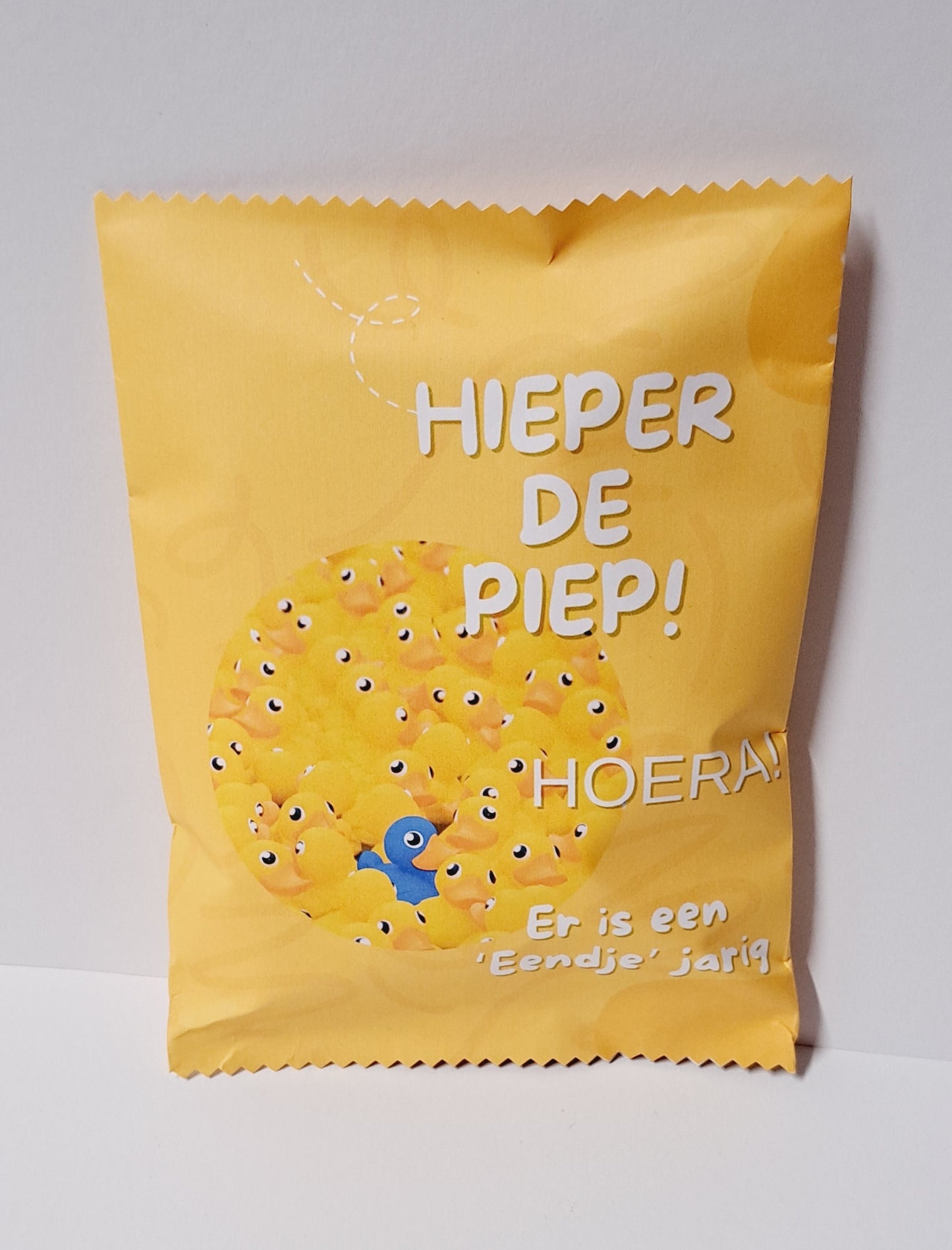 Traktatie- uitdeelzakjes chips- Gepersonaliseerd